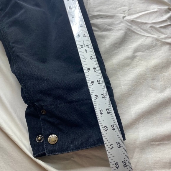 Old Mill Mens Black Insulated Work Jacket Thinsulate Lined Corduroy Collar XL - Picture 9 of 9